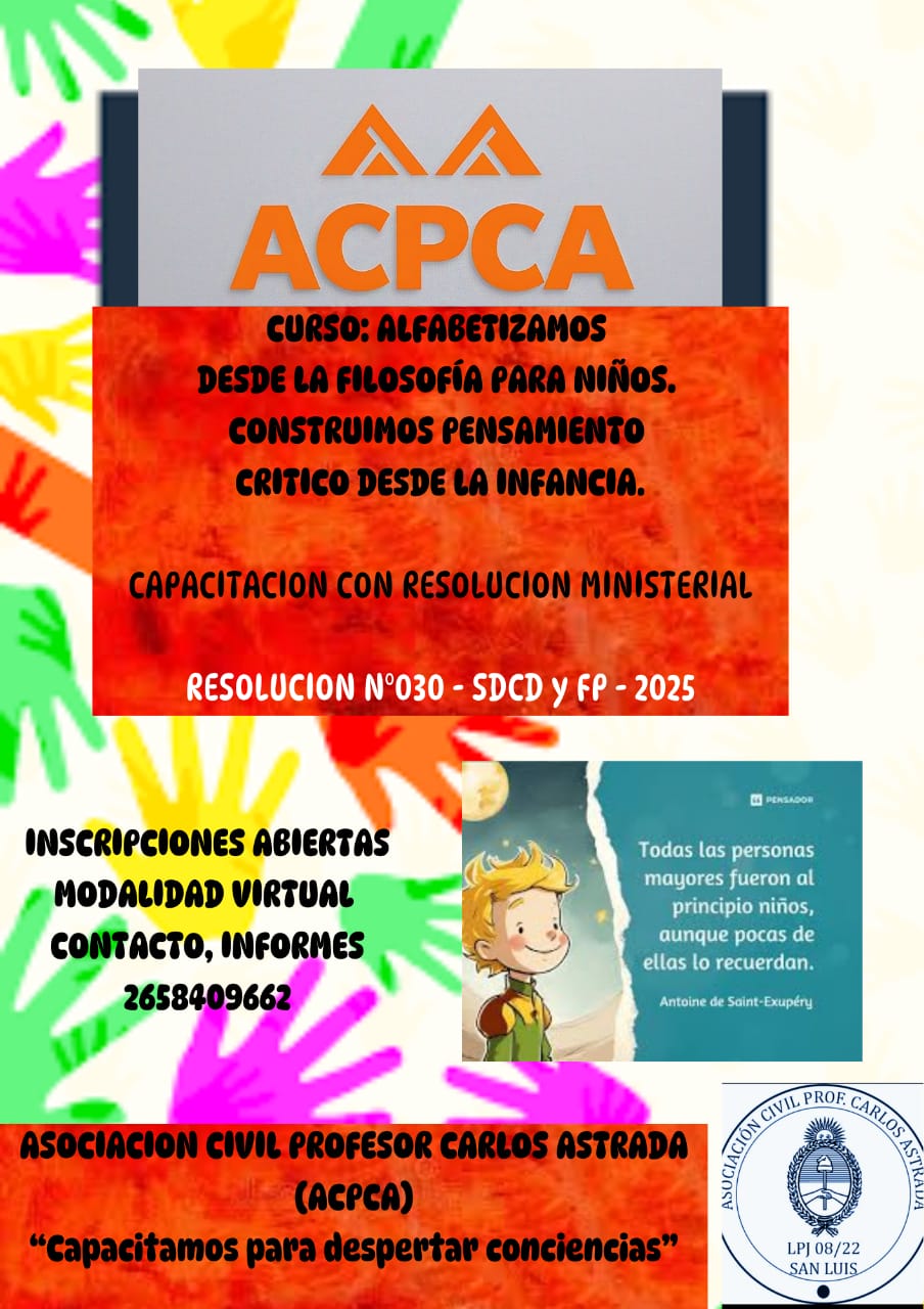 CONSTRUIMOS PENSAMIENTO CRÍTICO DESDE LA INFANCIA
