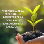 Logotipo del grupo PEDAGOGIA DE LA ECOLOGIA. UN DESPERTAR DE LA CONCIENCIA ECOLOGICA DESDE LAS AULAS